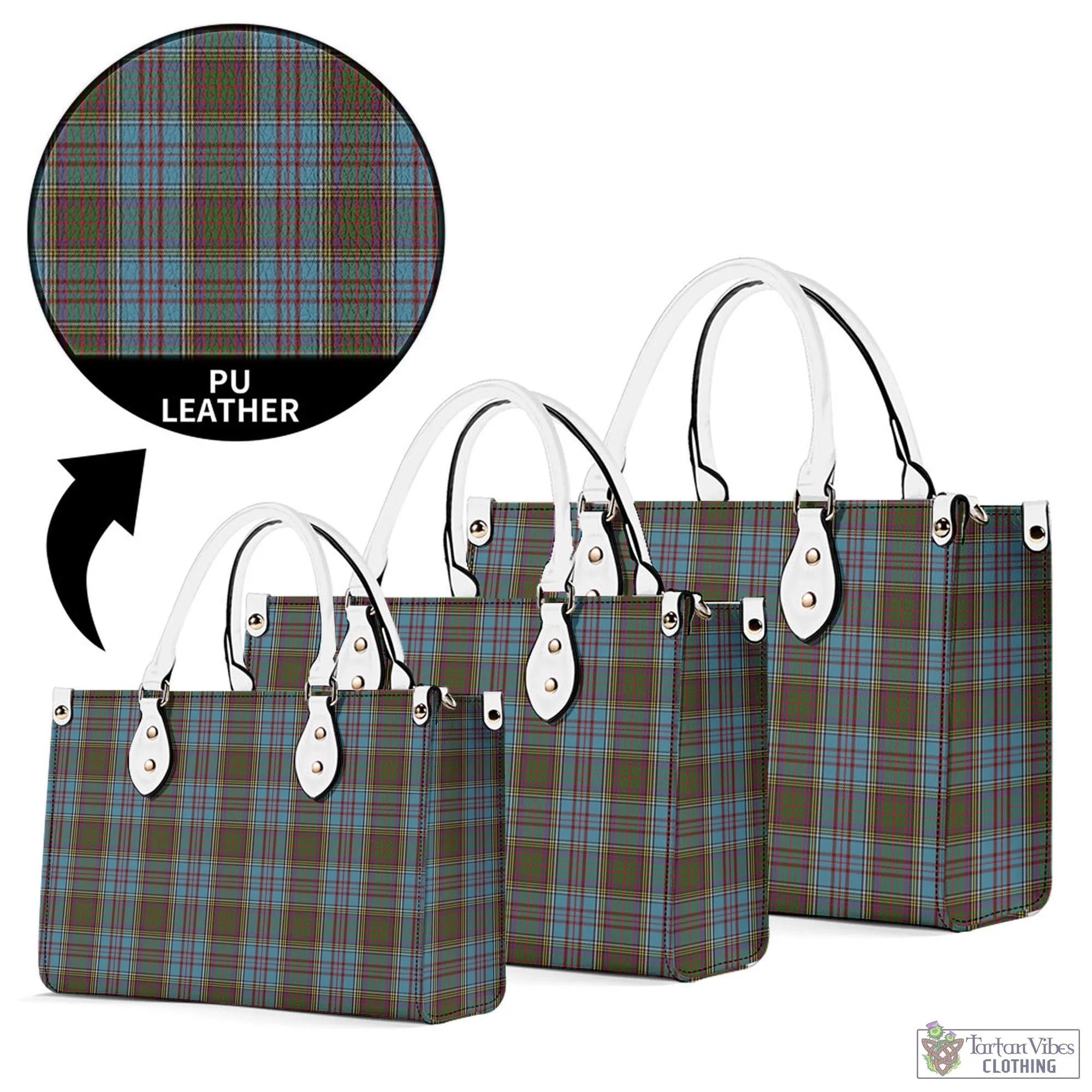 Anderson Tartan Luxury Leather Handbags