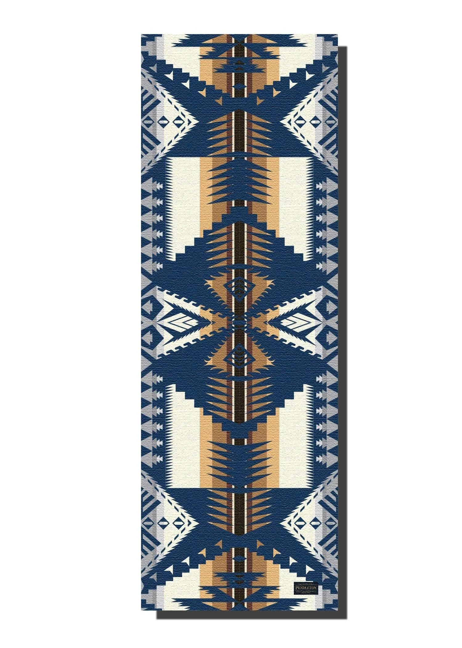 Ascend Yoga Mat Pendleton Eagle Rock Tan Mat