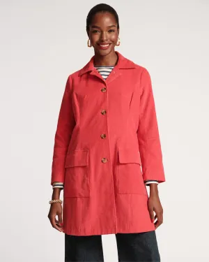 Barn Jacket Mini Wale Corduroy Coral