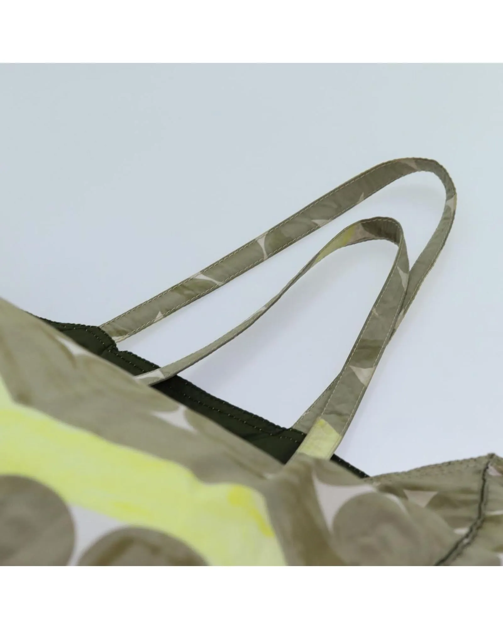 Beige Nylon Tote Bag with Multiple Pockets - Italian Made