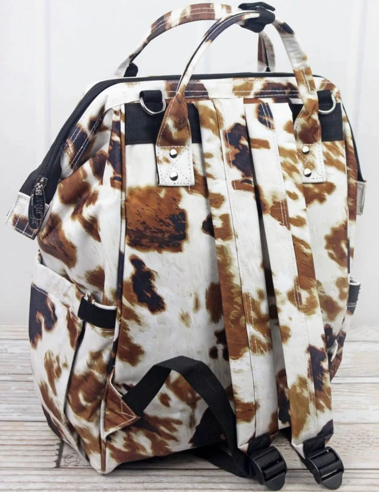 Brown Cow Diaper Bag Backpack (NGIL Brand)