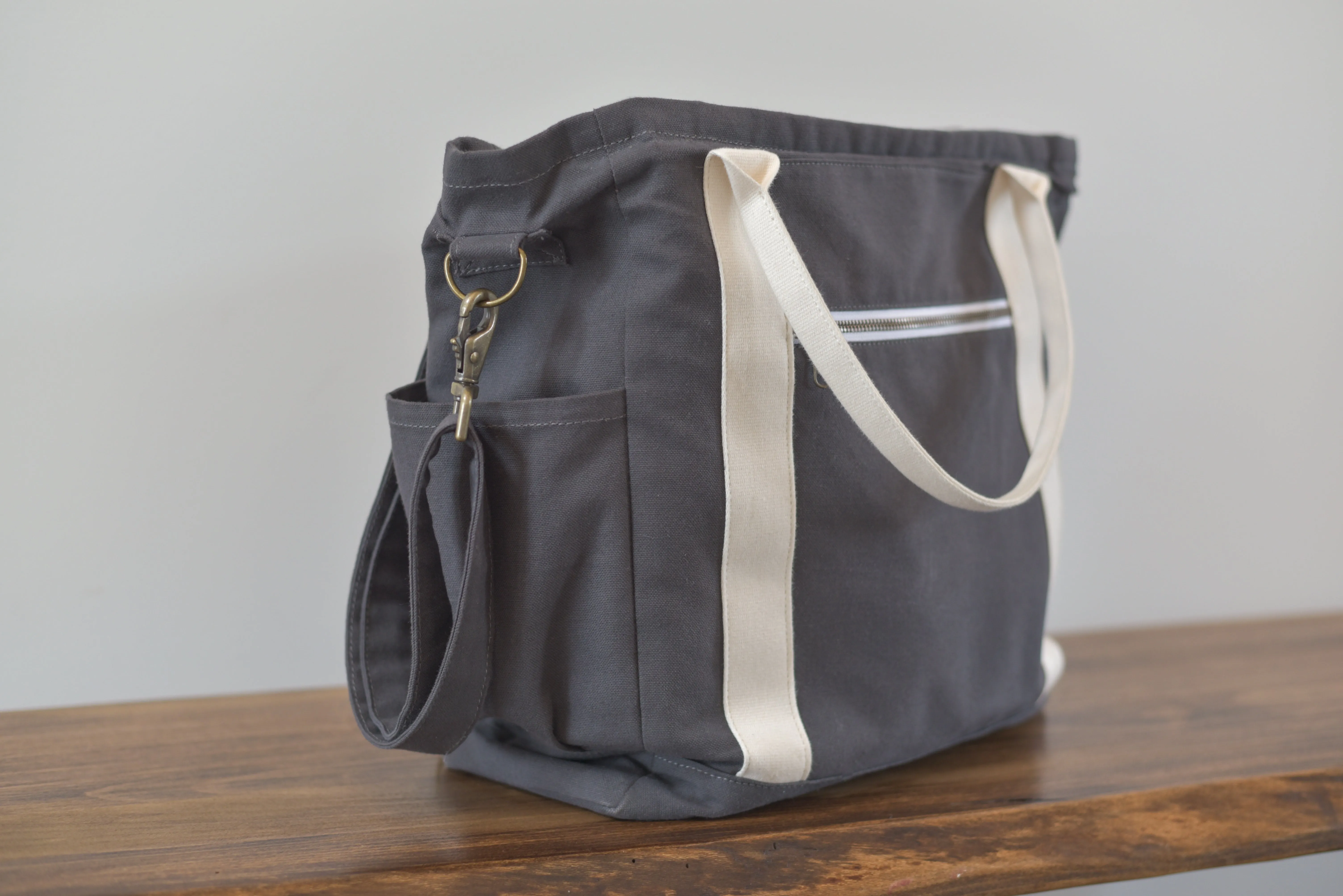 Canvas Diaper Bag