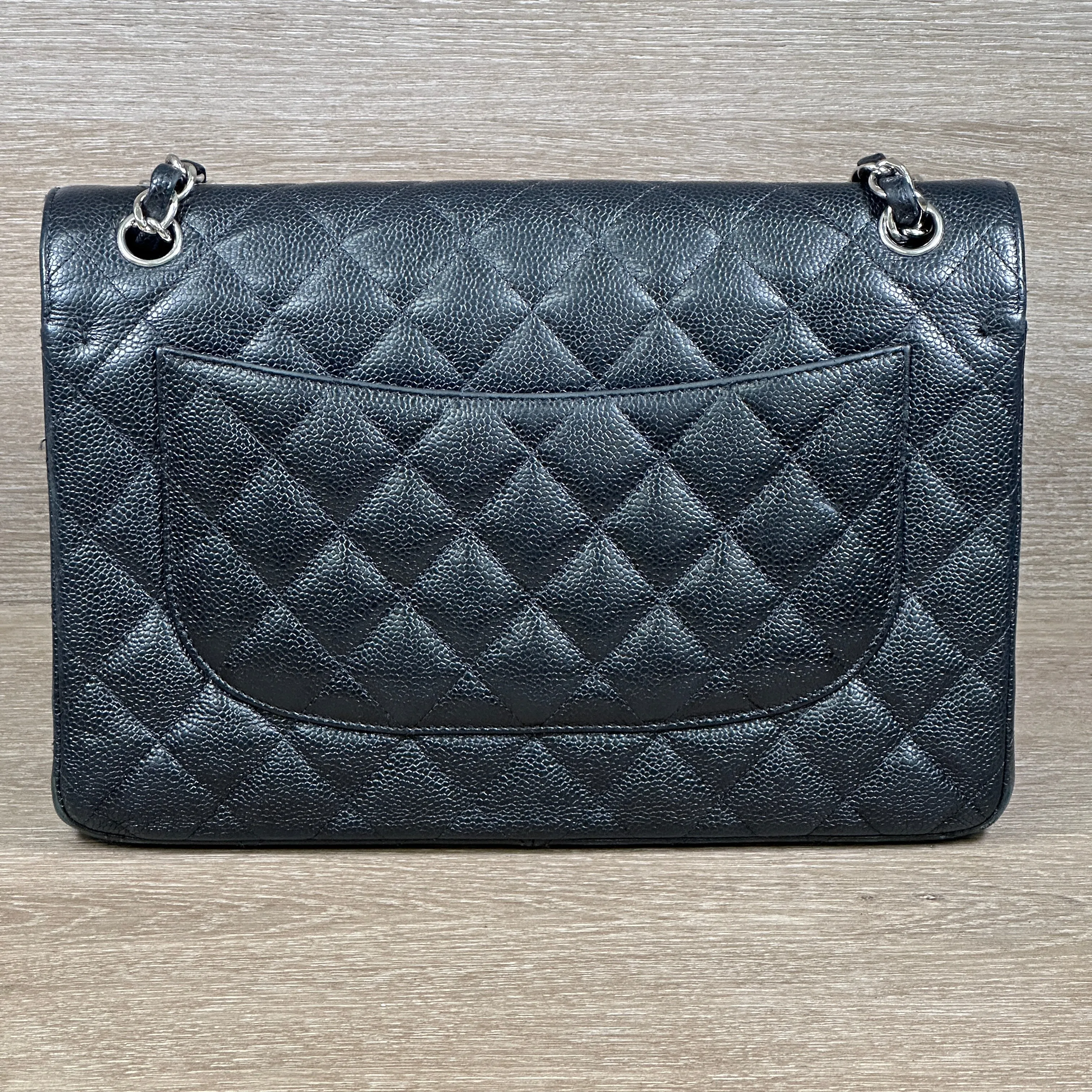 Chanel Jumbo Classic Caviar Flap bag