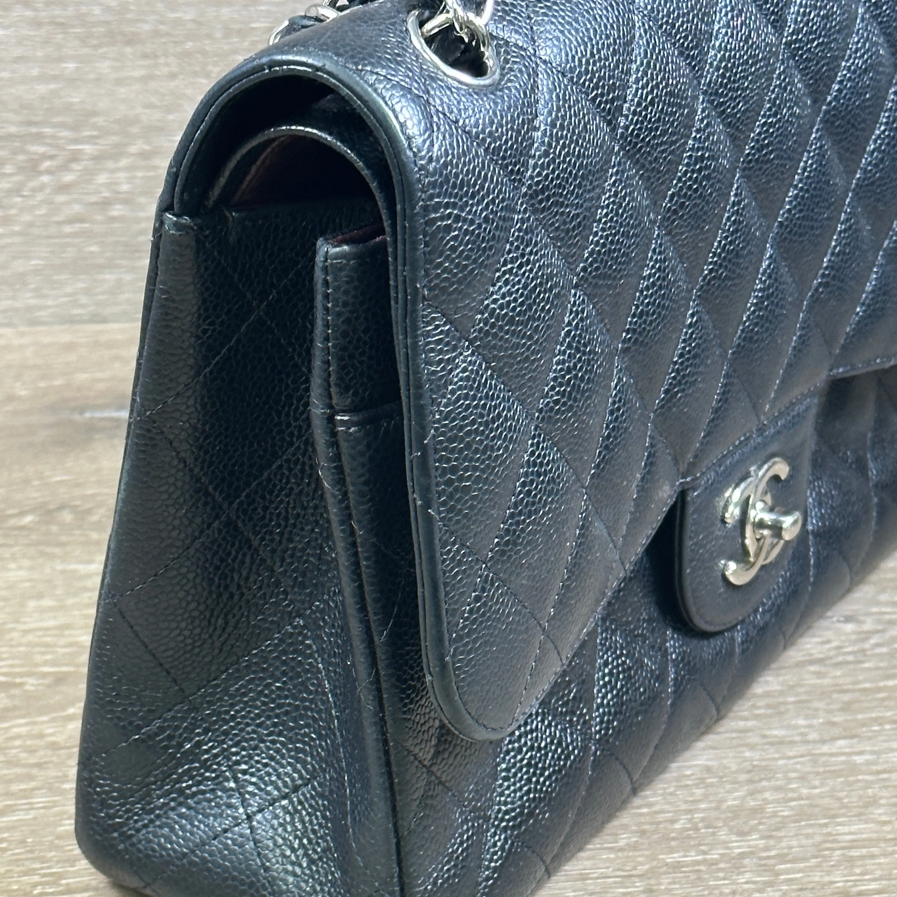 Chanel Jumbo Classic Caviar Flap bag