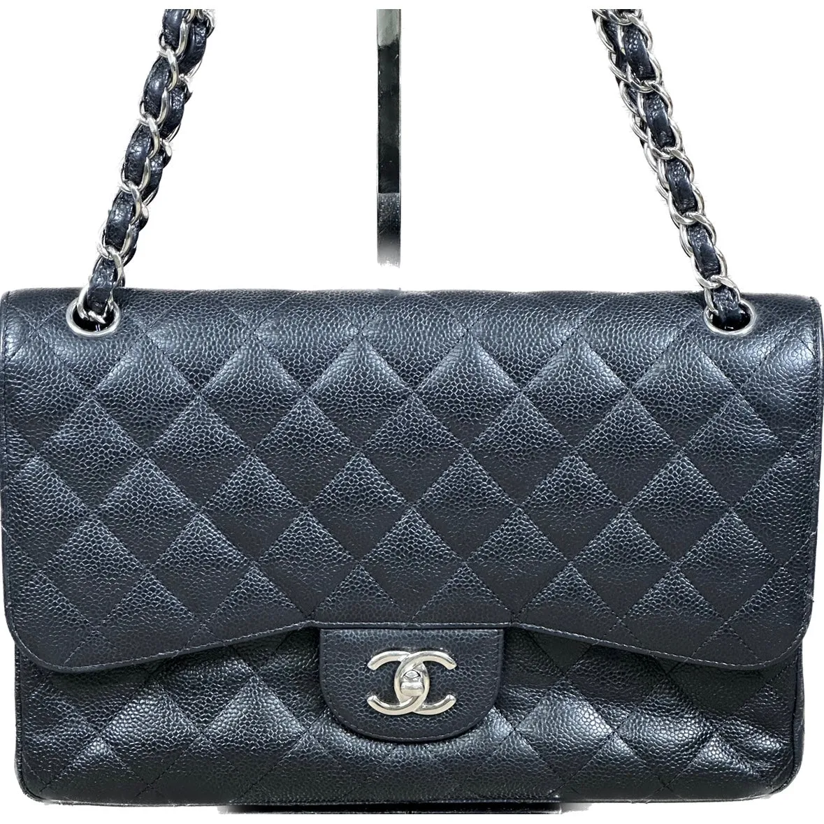 Chanel Jumbo Classic Caviar Flap bag