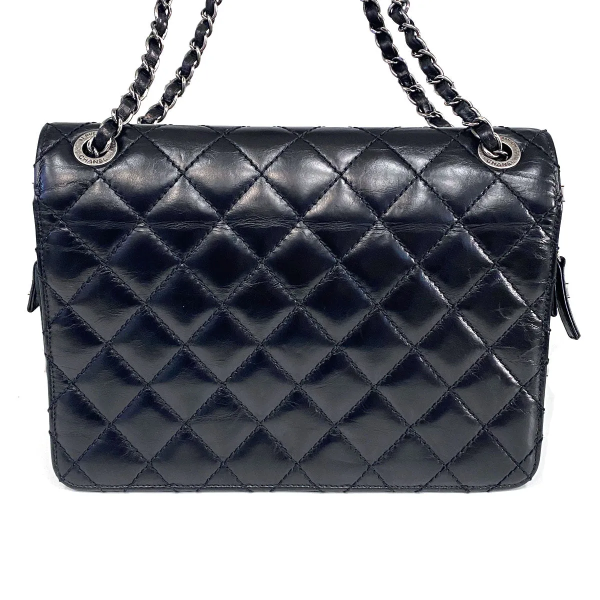 Chanel Quilted Calfskin Shoulder Flap Bag