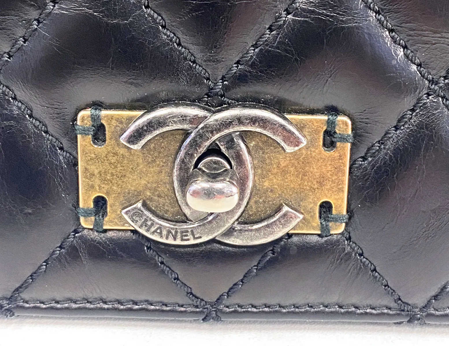 Chanel Quilted Calfskin Shoulder Flap Bag