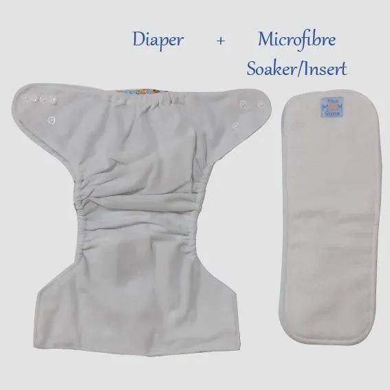 Combo of 3 Reusable Diapers - Option C