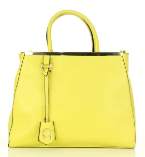 Divine Tote Handbag - Yellow