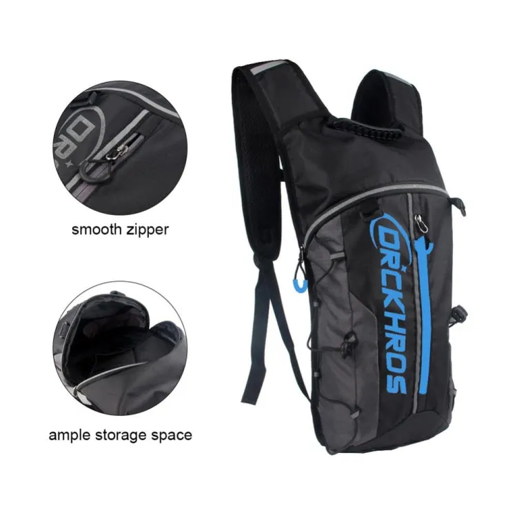 DRCKHROS DH115 Outdoor Running Sports Cycling Water Bag Backpack, Color: Black Blue