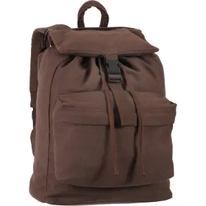 Earth Brown - Water Resistant Travel Knap Sack