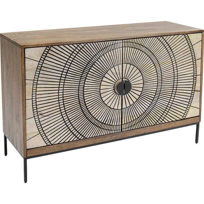 Eye Of Tiger Mango Wood Sideboard