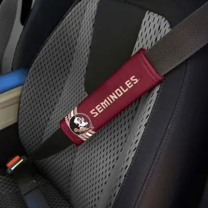 Fanmats Florida State Seminoles Team Color Rally Seatbelt Pad - 2 Pieces