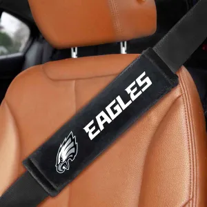 Fanmats Philadelphia Eagles Embroidered Seatbelt Pad - 2 Pieces