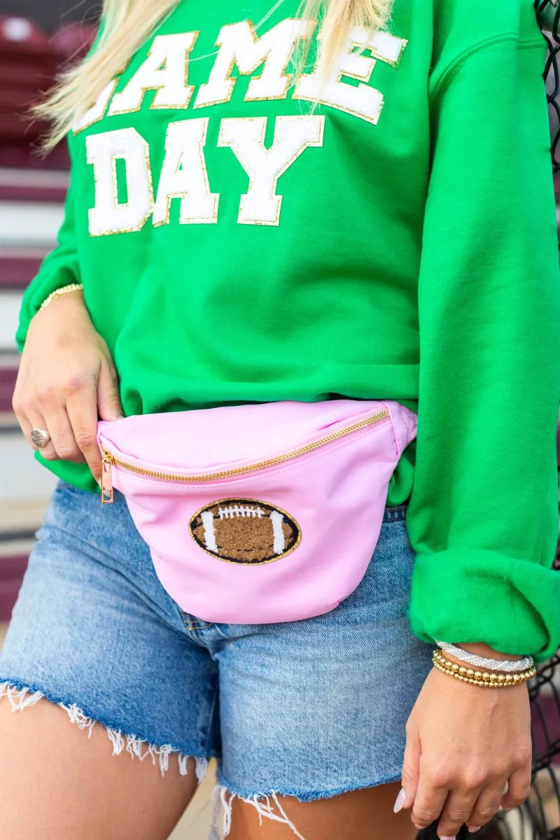 Football Patch Fanny Pack