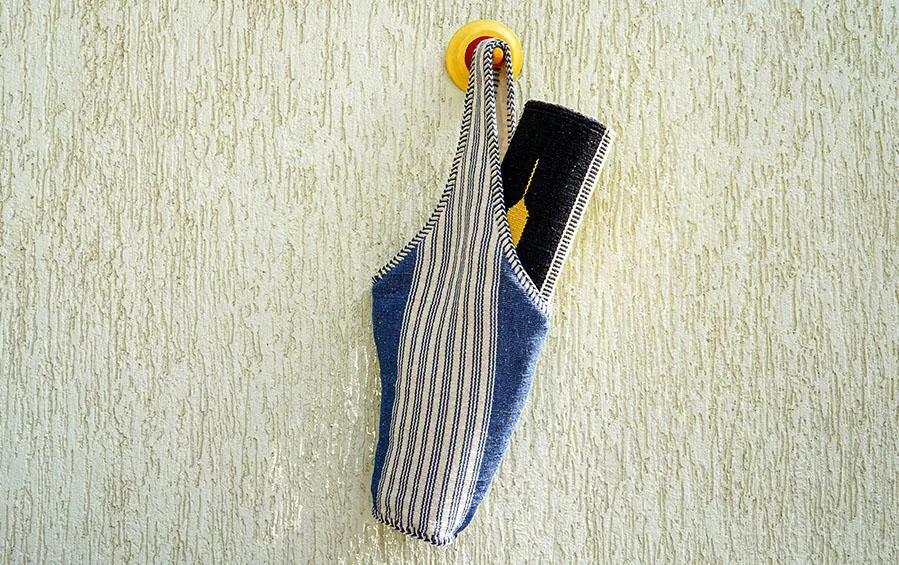 Hobo Yoga Mat Bag - Denim Blue - Indic Inspirations