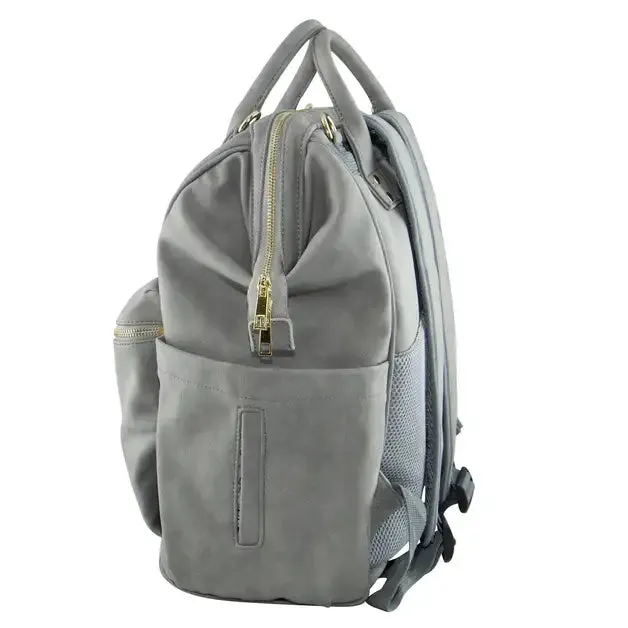 Isoki Nappy Bag Byron Backpack STONE (SOK-15)