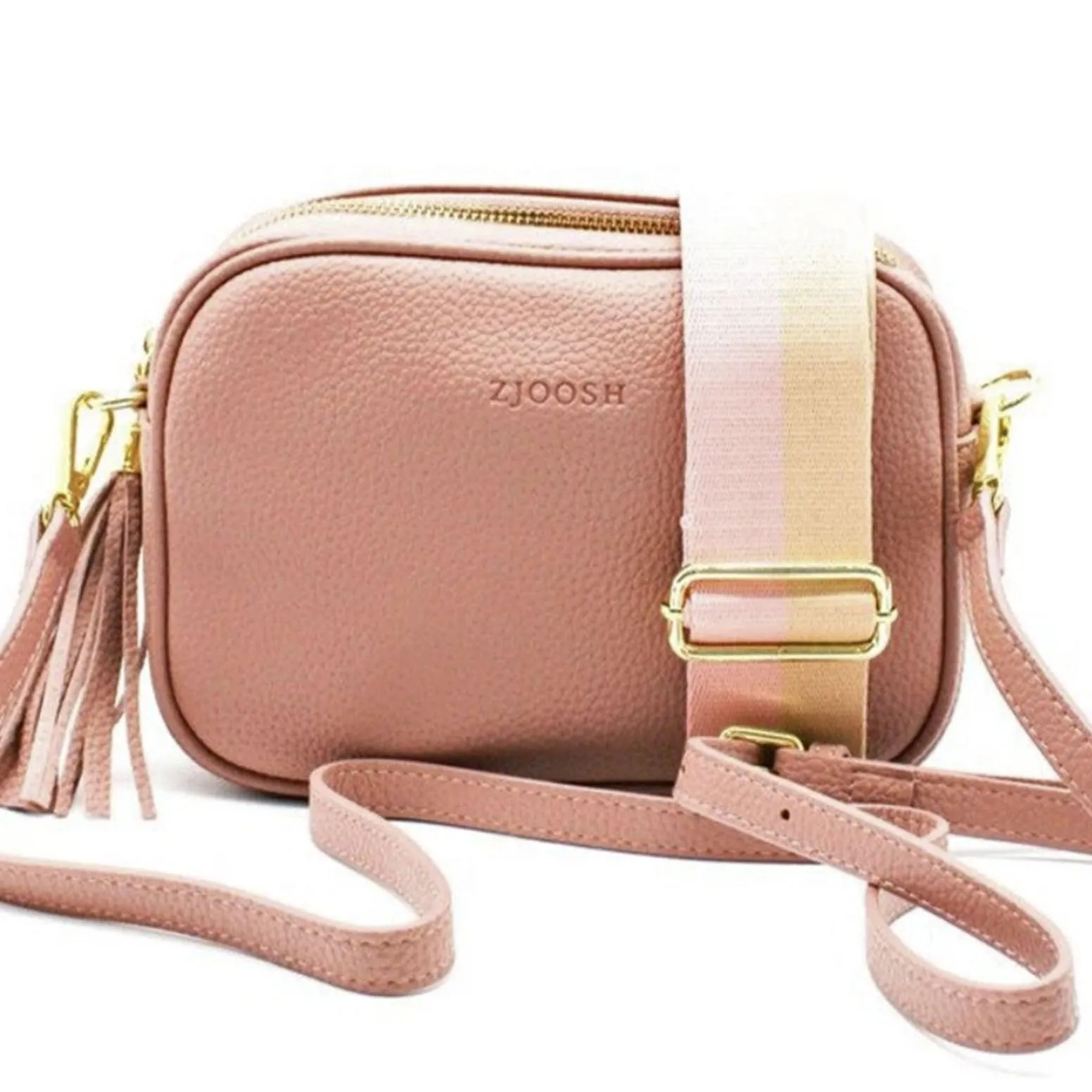 Jenny Cross Body Bag | Dusty Pink