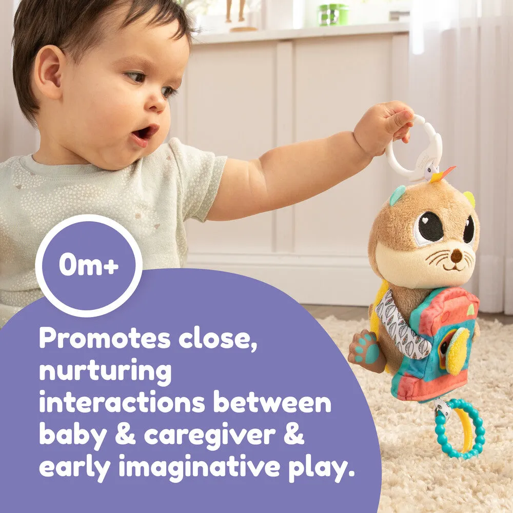 Lamaze Arty Says Cheese Otter Clip & Go