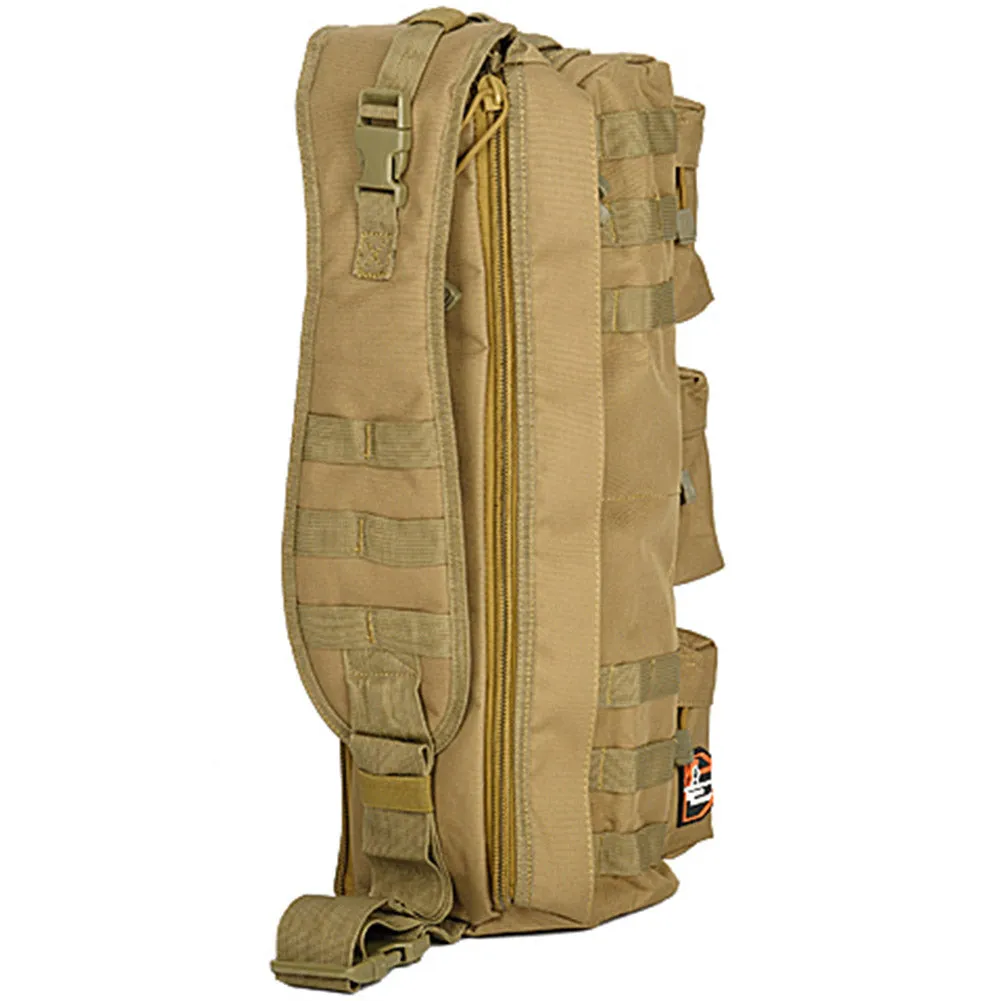 Lancer Tactical MOLLE Tactical Shoulder "Go Pack" Bag