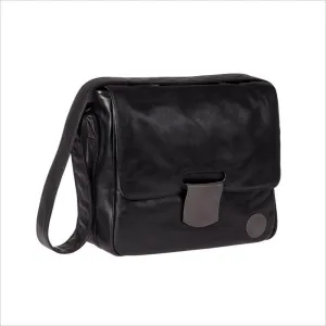 Lassig Messenger Diaper Bag in Black