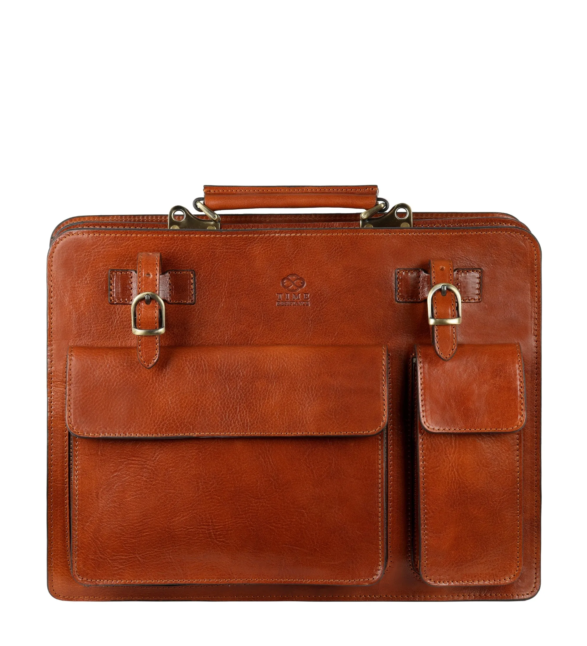 Leather Satchel Bag Briefcase - The Prophet