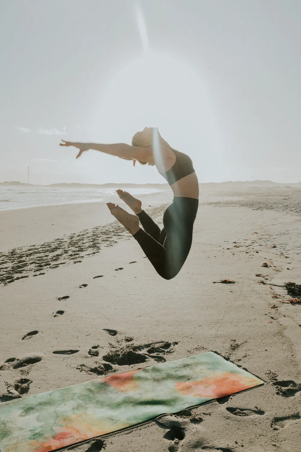 Luxe Coral Yoga Mat