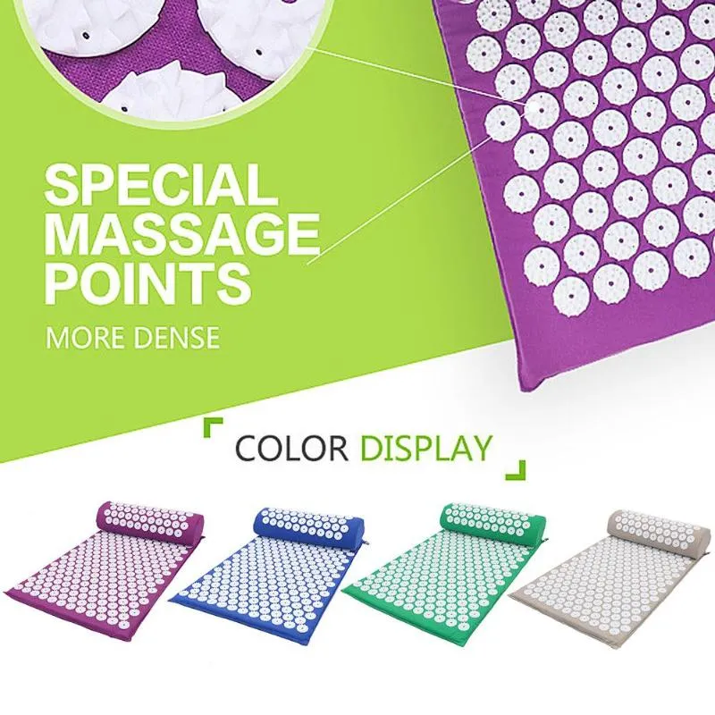 Massage Cushion Yoga Acupressure Mat