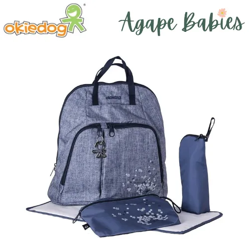 Okiedog Trek Diaper Bag Urban Jeans