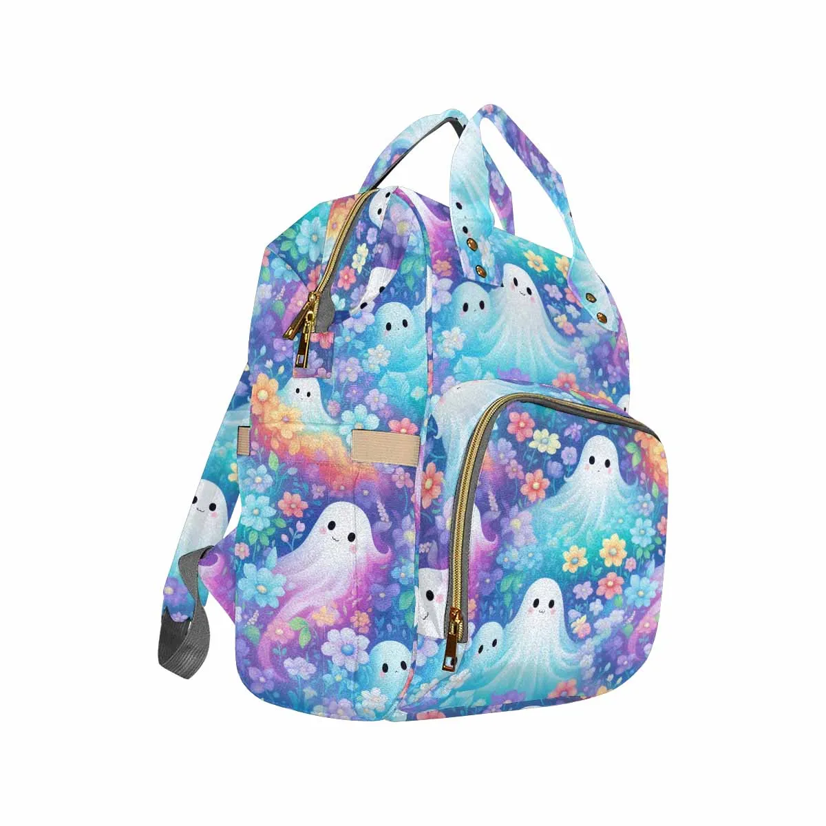 Pastel Halloween Diaper Bag Backpack