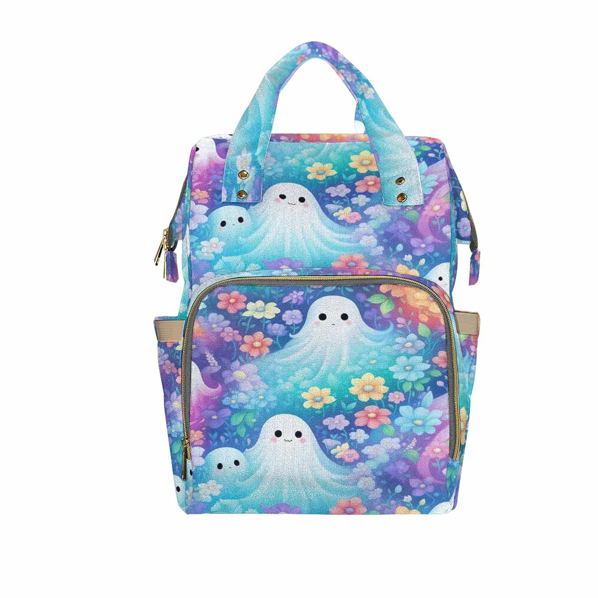 Pastel Halloween Diaper Bag Backpack