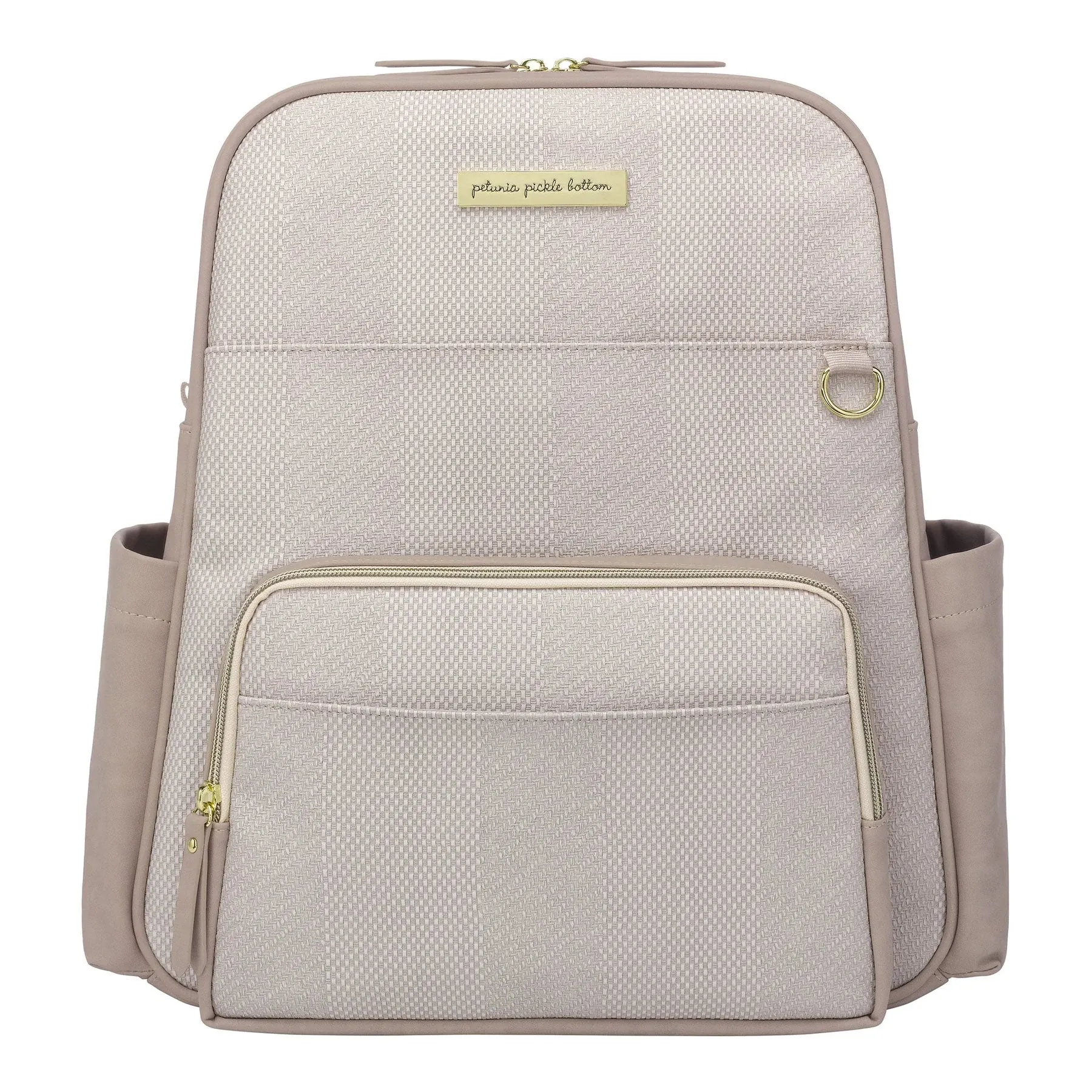 Petunia Pickle Bottom - Sync Backpack - Grey Matte Cable Stitch