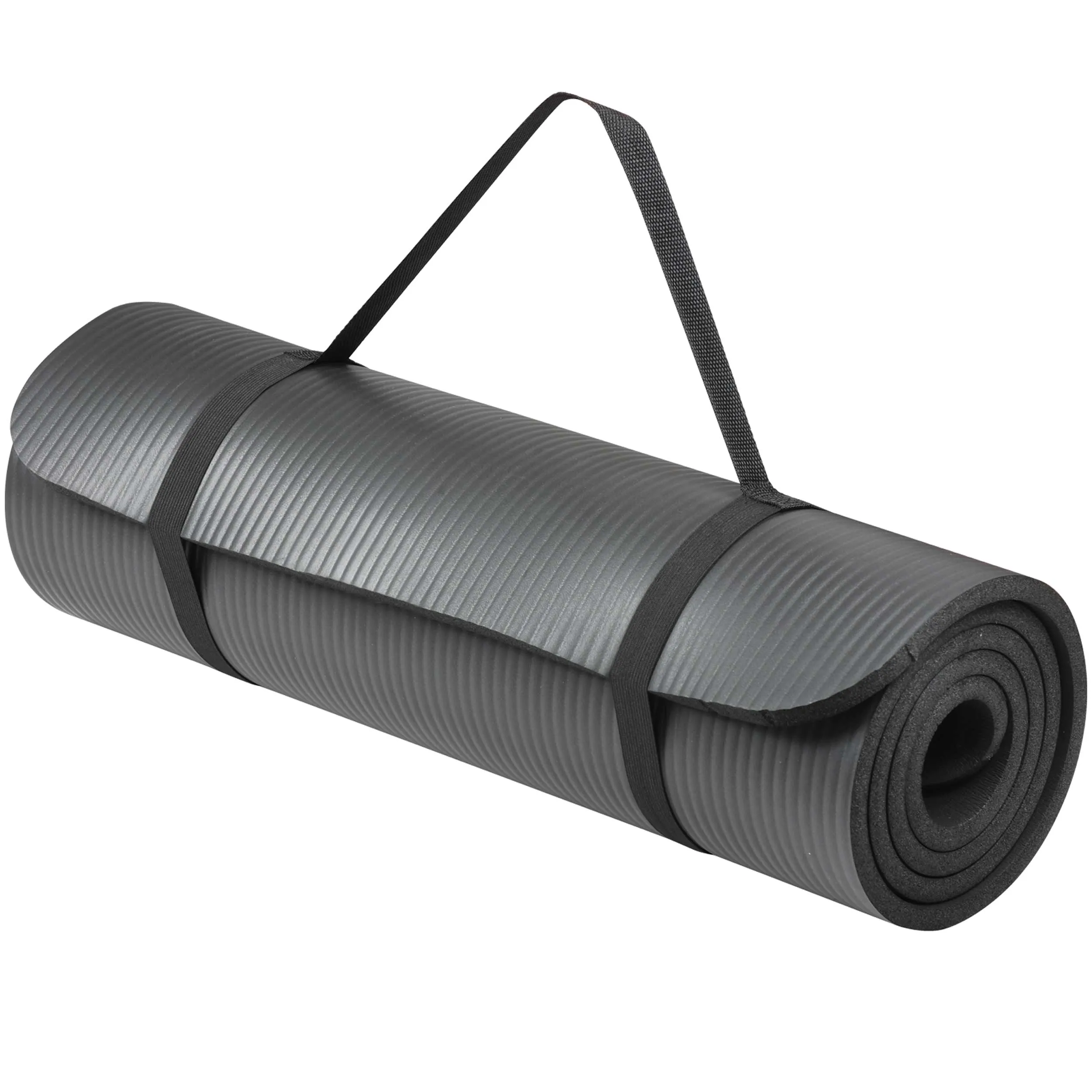 PRCTZ Essential 12mm NBR Exercise Fitness Mat