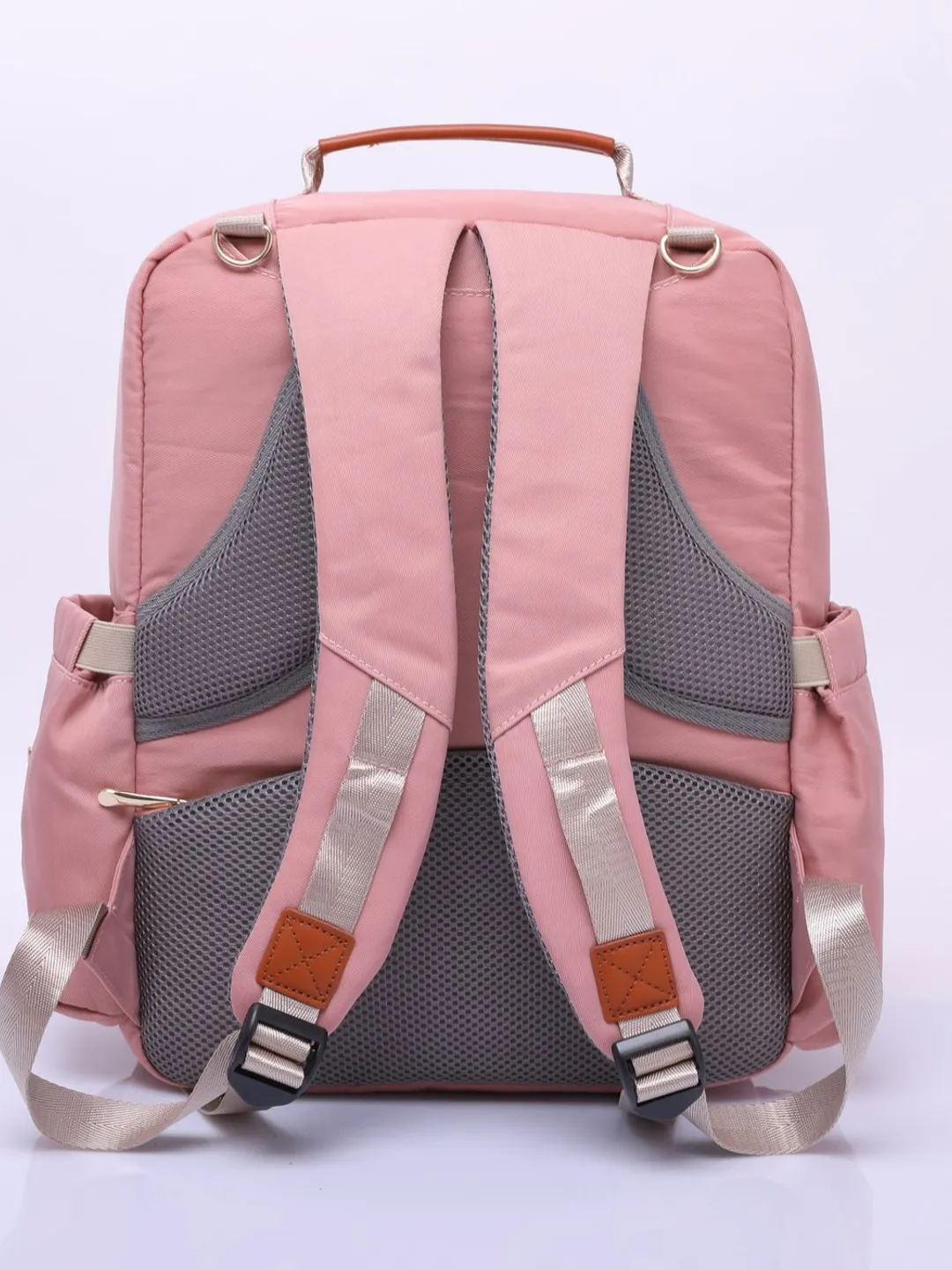 Pretty in Pink Diaper Bag (Two Front Pockets)