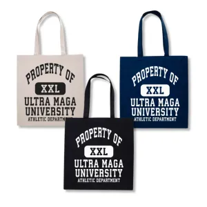 Property of Ultra MAGA University Tote Bag (3 Colors)