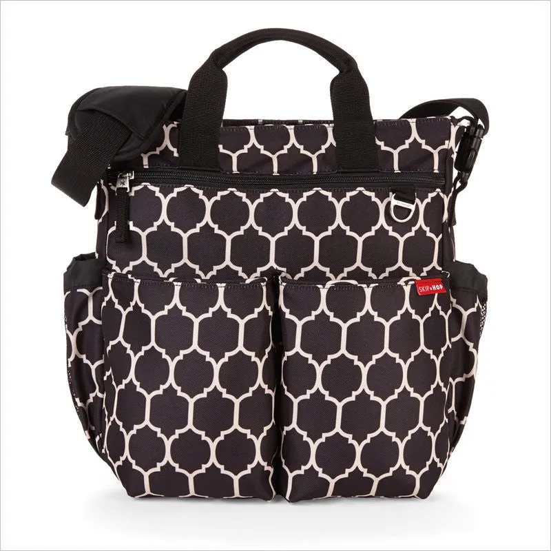 Skip Hop Duo Signature Diaper Bag in Onyx Tile