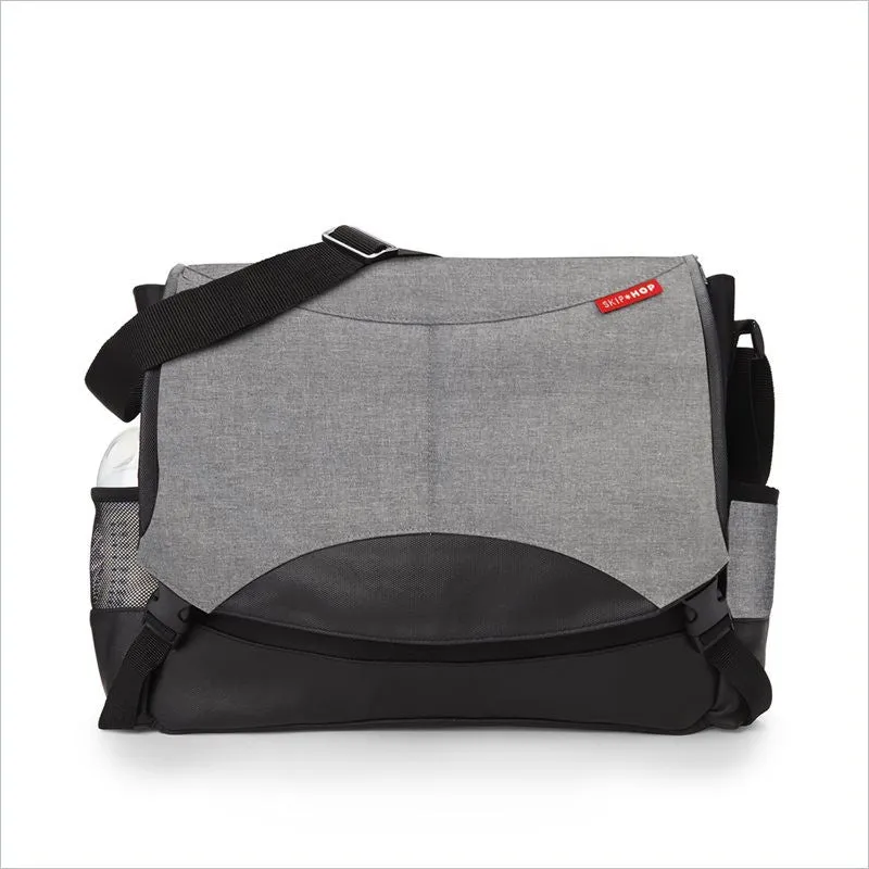 Skip Hop Swift Changing Station Diaper Bag in Heather Grey