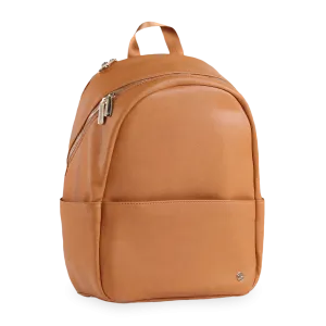 Skyline Backpack Cognac - Gold Hardware