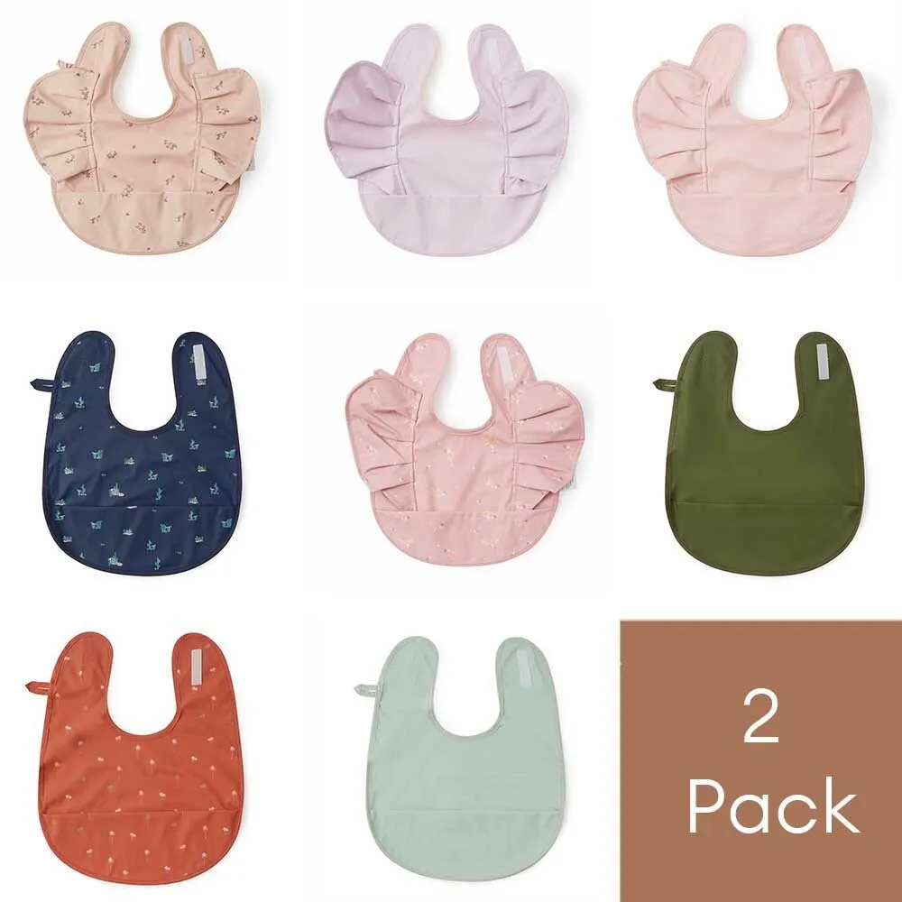 Snuggle Bib Waterproof 2 Pack