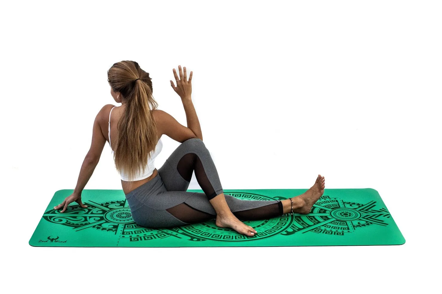 Sticky Yoga Mat - Emerald Green