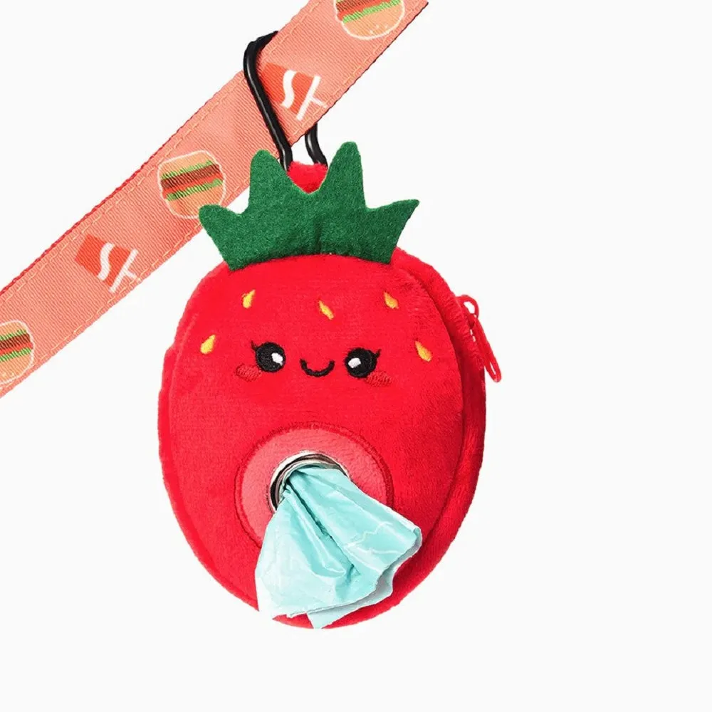 Strawberry Poop Bag Dispenser