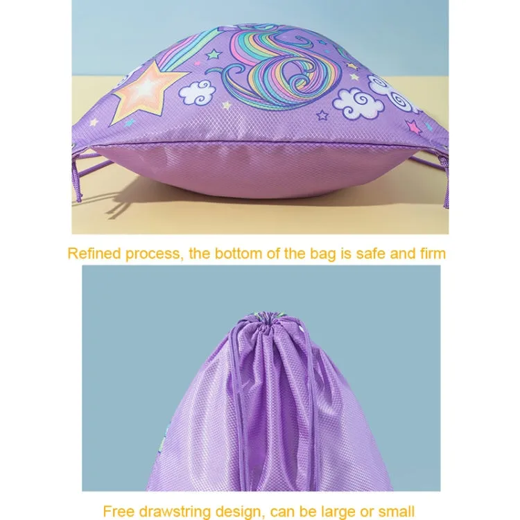 Swimming Bag Dry and Wet Separation Storage Bag Waterproof Beach Backpack, Color: Fantasy Horse