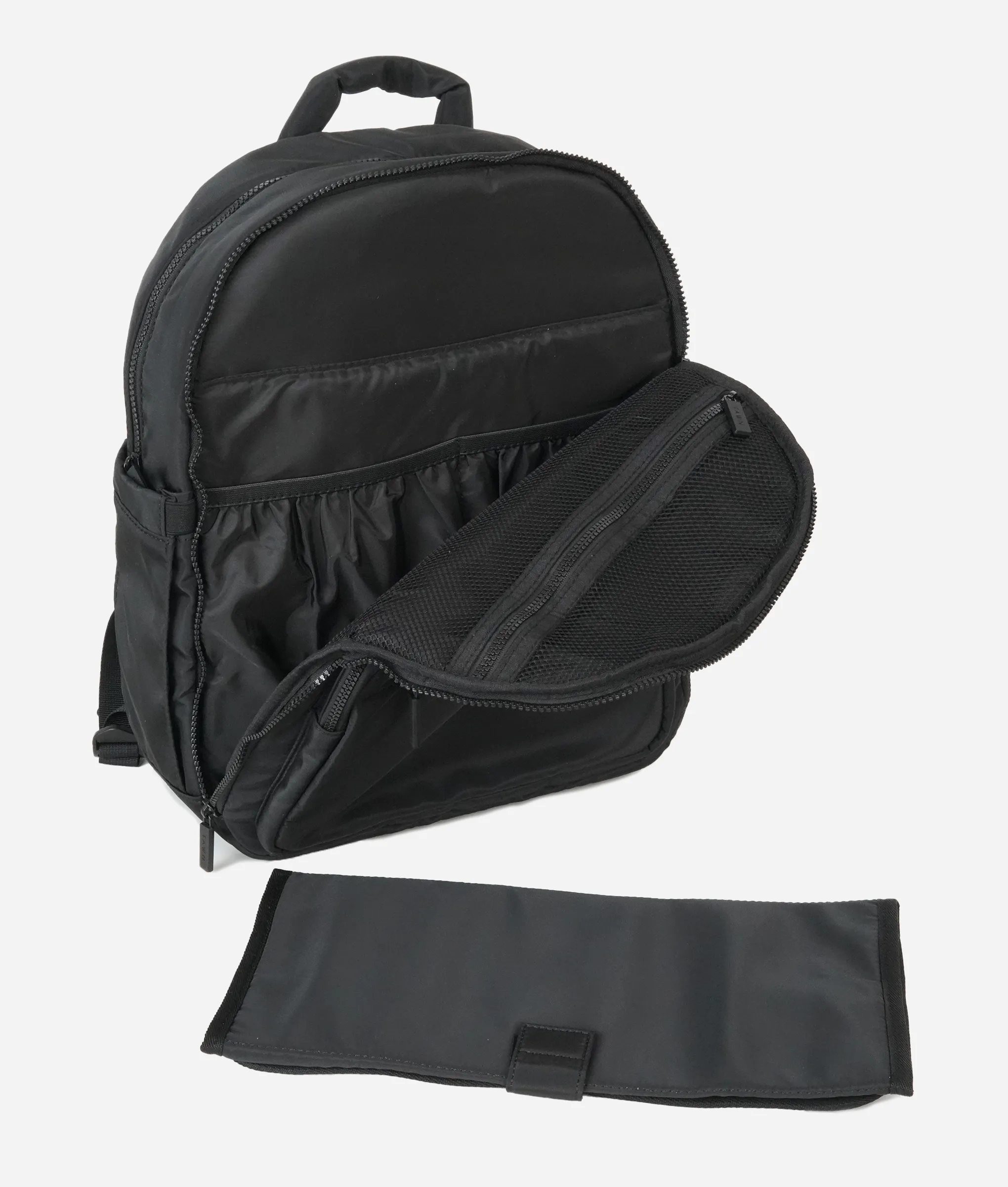 The Nylon Diaper Pack - Black