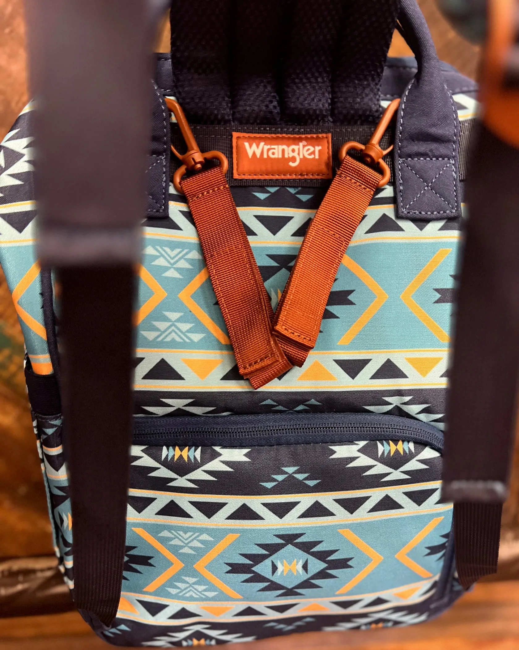 The Original Wrangler Diaper Bag -Navy & Blue