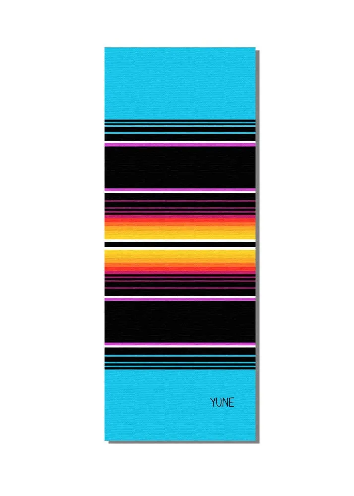 Yune Yoga Mat Horatio Serape Design